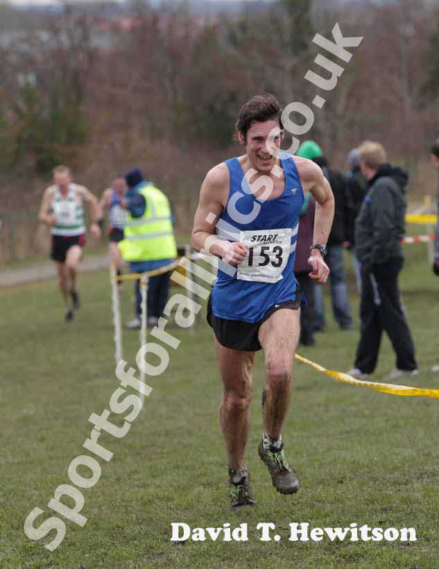 Monica Williamson (Leamington) 50-54, all ladies and male 65 plus BMAF Cross Country, Herrington, Sunderland.